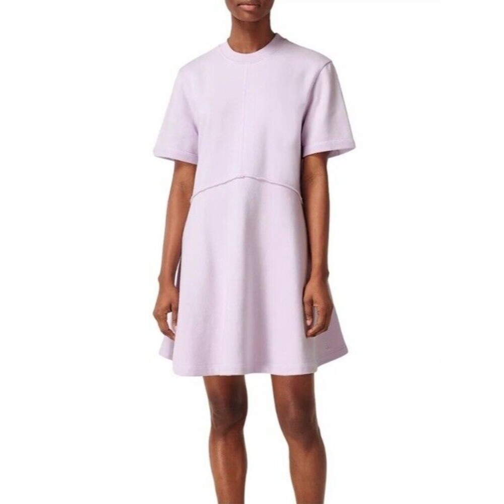 Sweaty Betty Light Purple Revive T Shirt Mini Dress Size Large
